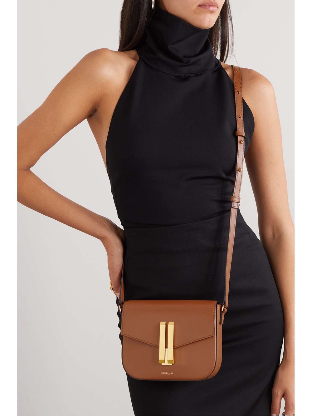 DEMELLIER The Vancouver small leather shoulder bag